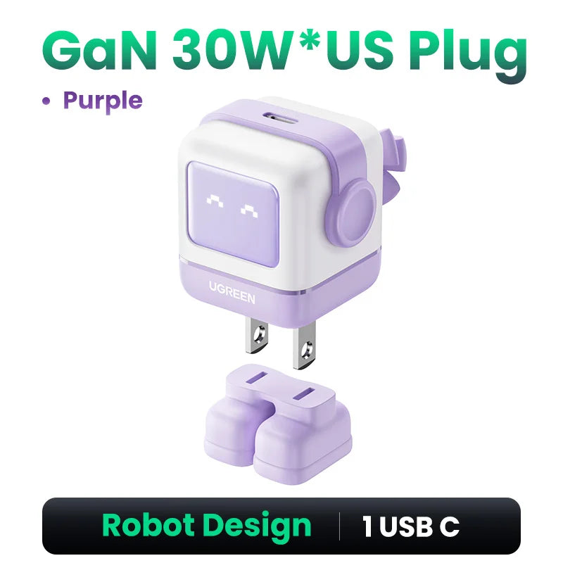 Cargador GaN Robot 65W