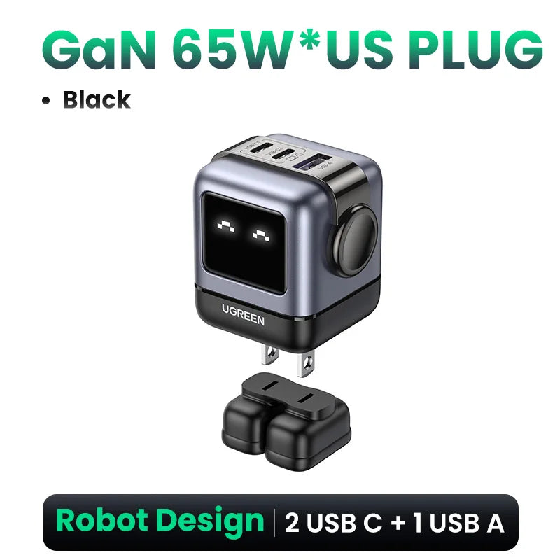 Cargador GaN Robot 65W