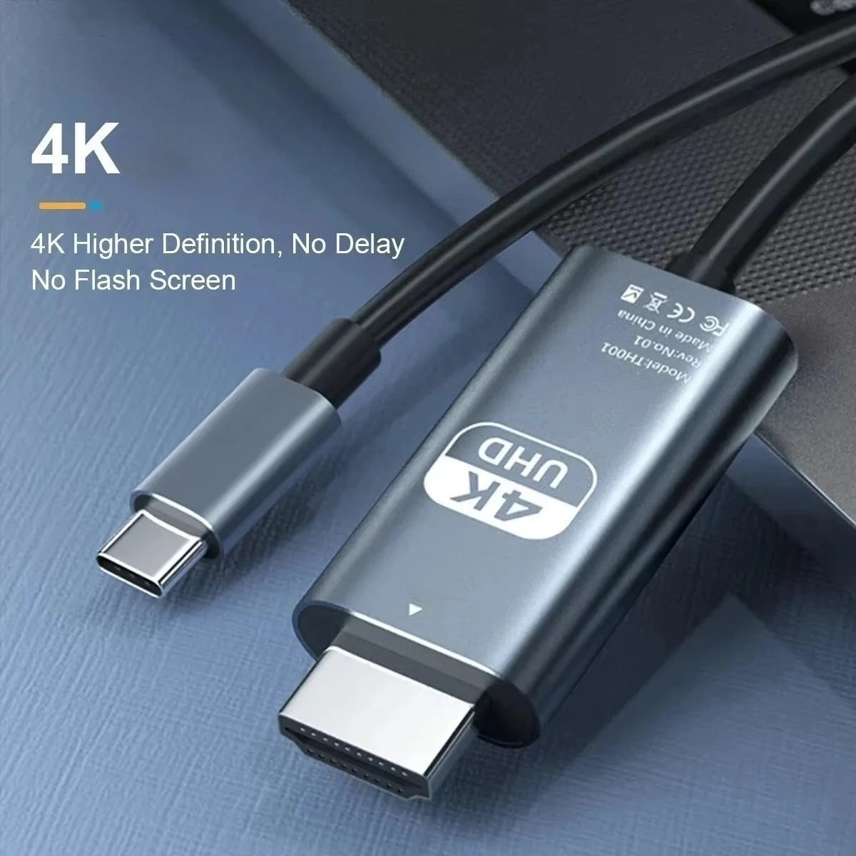 Cable USB-C a HDMI 4K